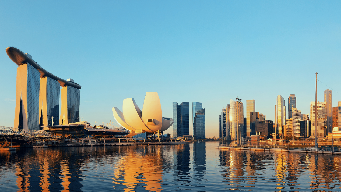 A panoramic view of the Singapore city skyline, highlighting the importance of health screening SG for urban residents.