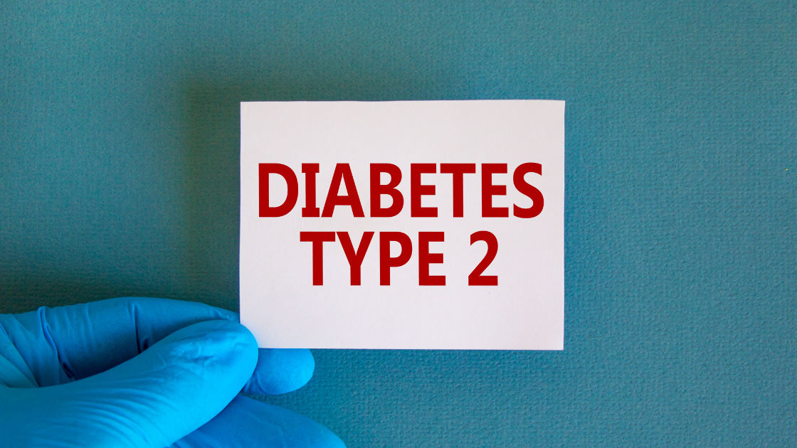 Sign showing 'Type 2 Diabetes' to raise awareness about early detection and health screening in Singapore