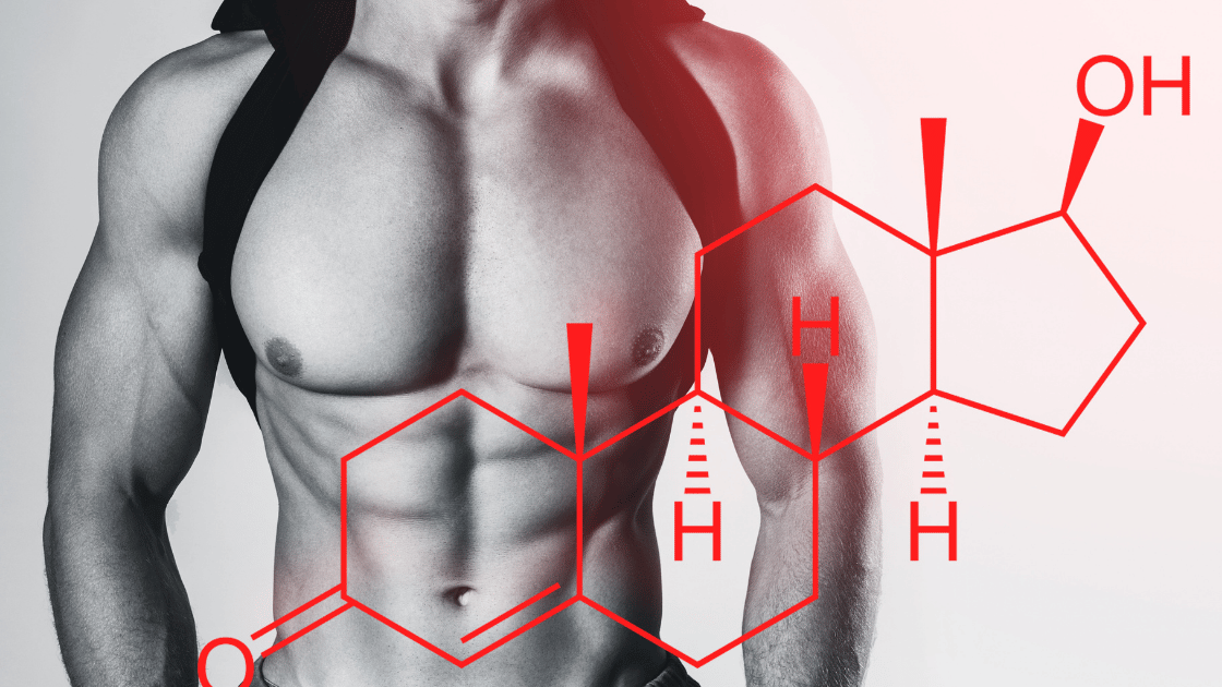 Fit male torso representing the body composition benefits of testosterone replacement therapy at HOP Medical Centre Singapore